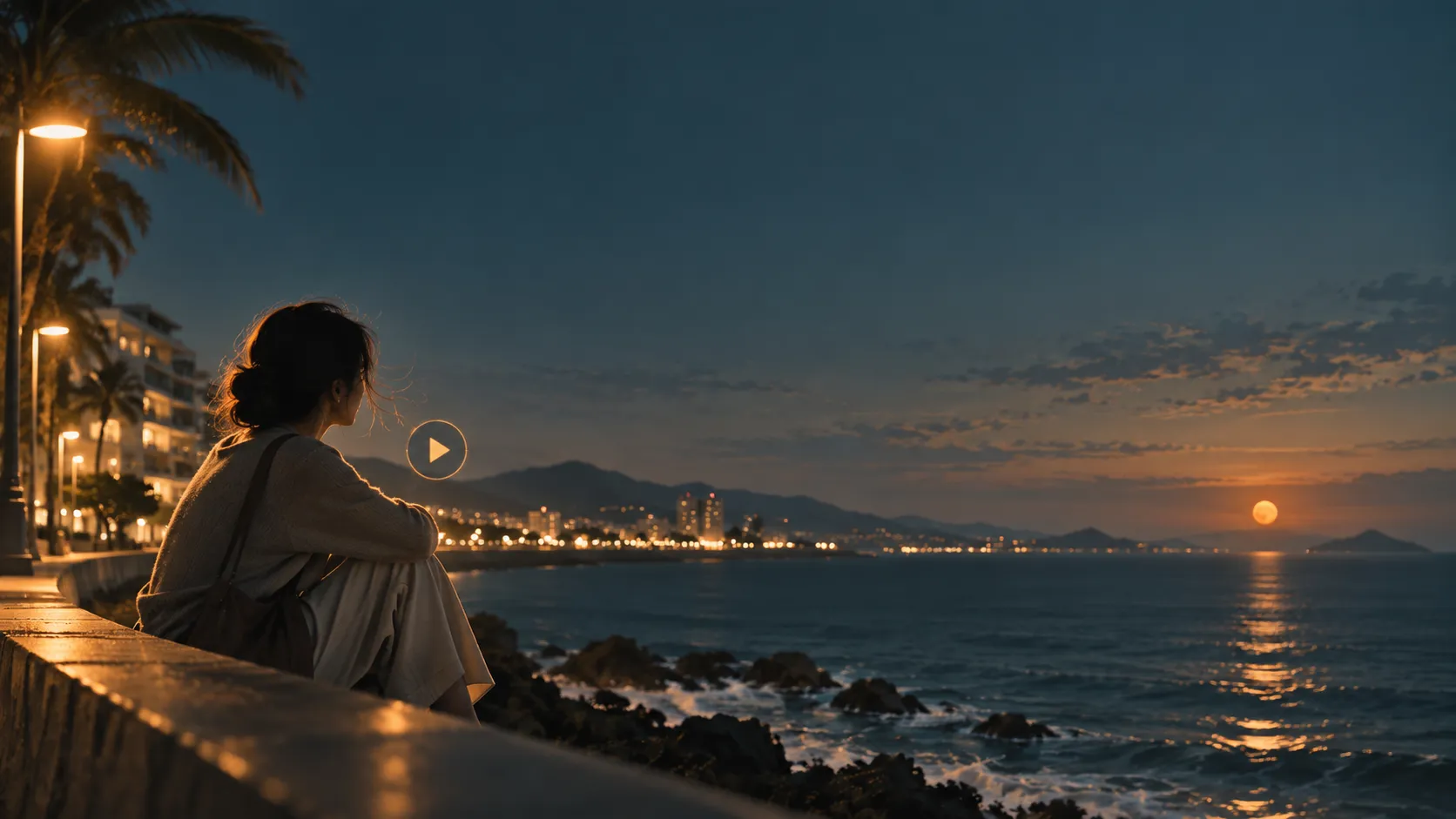 夜航灯影：港湾入夜后的声音